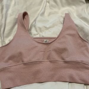 The Upside Amaya Pia Crop Top in PinkT